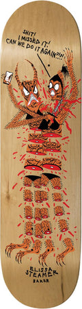 Baker x Neckface Elissa Throwback From The Dead 8" Skateboard Deck