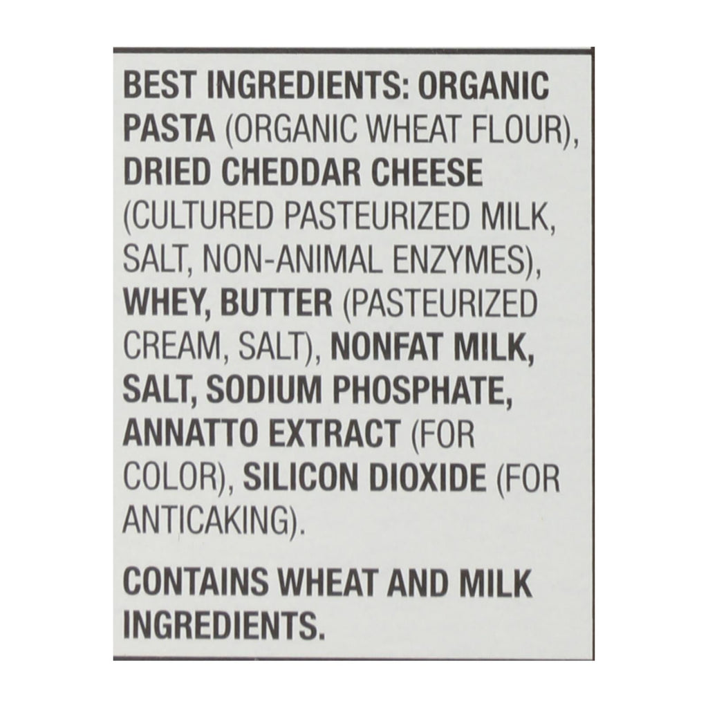 Annie's Organic Mac & Cheese Shells Aged Cheddar 6oz, 12ct