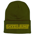 Shake Junt Stretch Logo (Green) Beanie