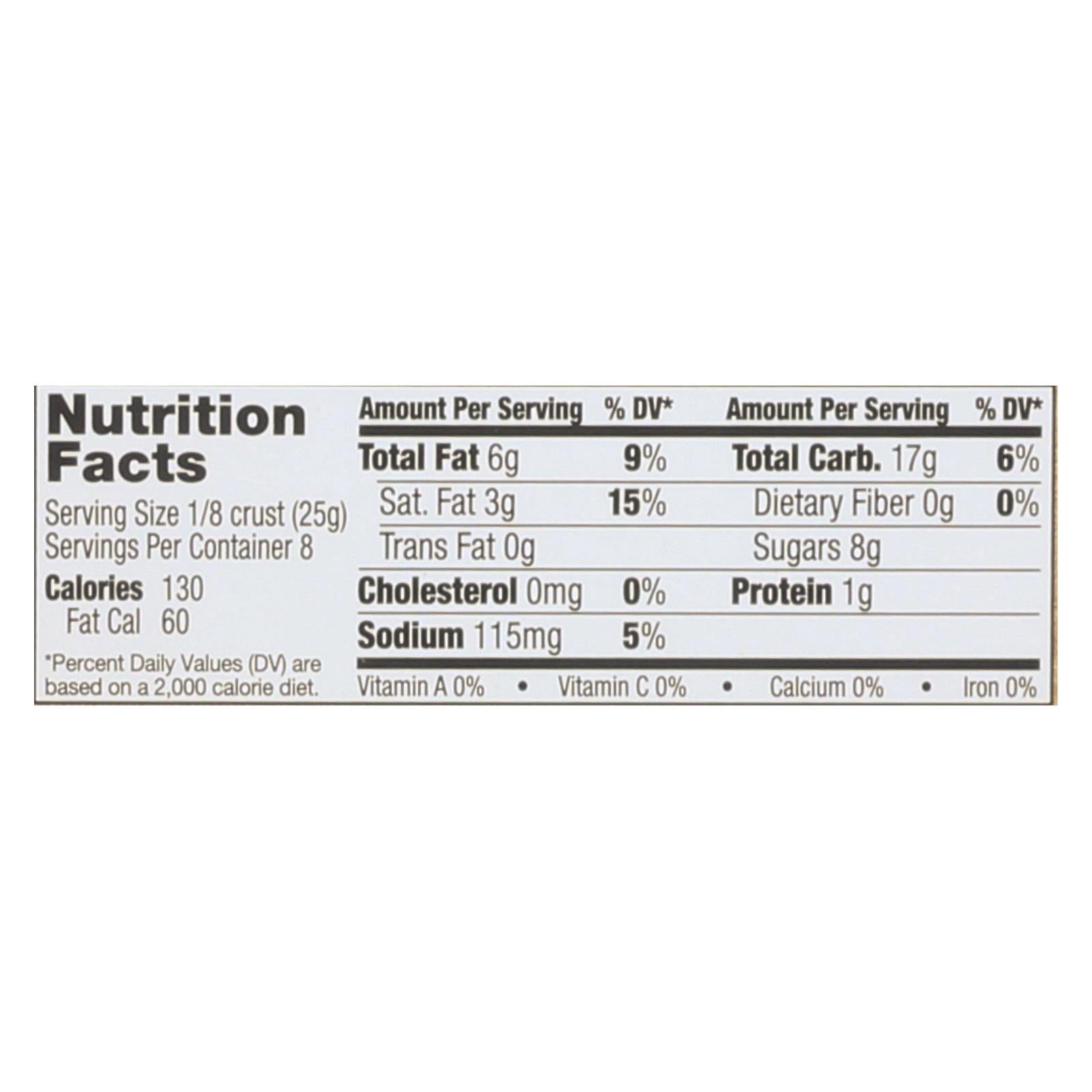 Midel Gluten-Free Graham Pie Crust, 12 Pack, 7.1 Oz