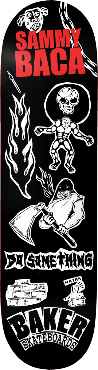 Baker Sammy Baca Divine Evil 8.5" Skateboard Deck