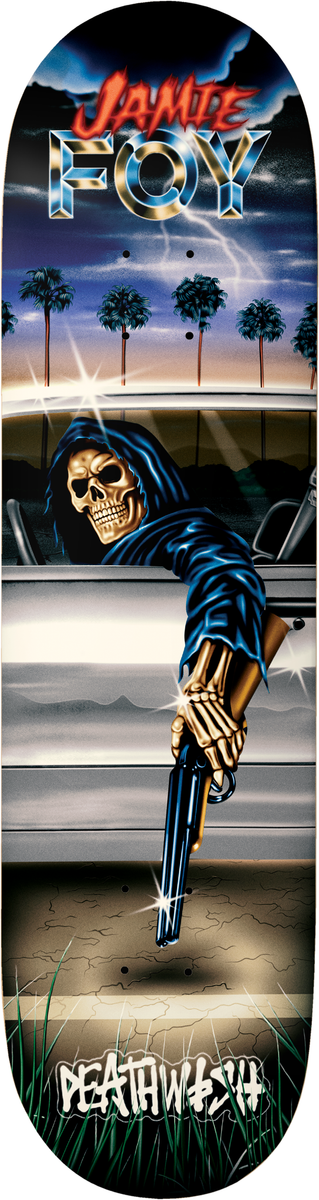 Deathwish Foy "Samborgini Reaper" 8.25" Skateboard Deck