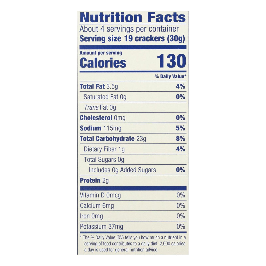 Blue Diamond - Nut Thins - Pecan - Case Of 12 - 4.25 Oz.