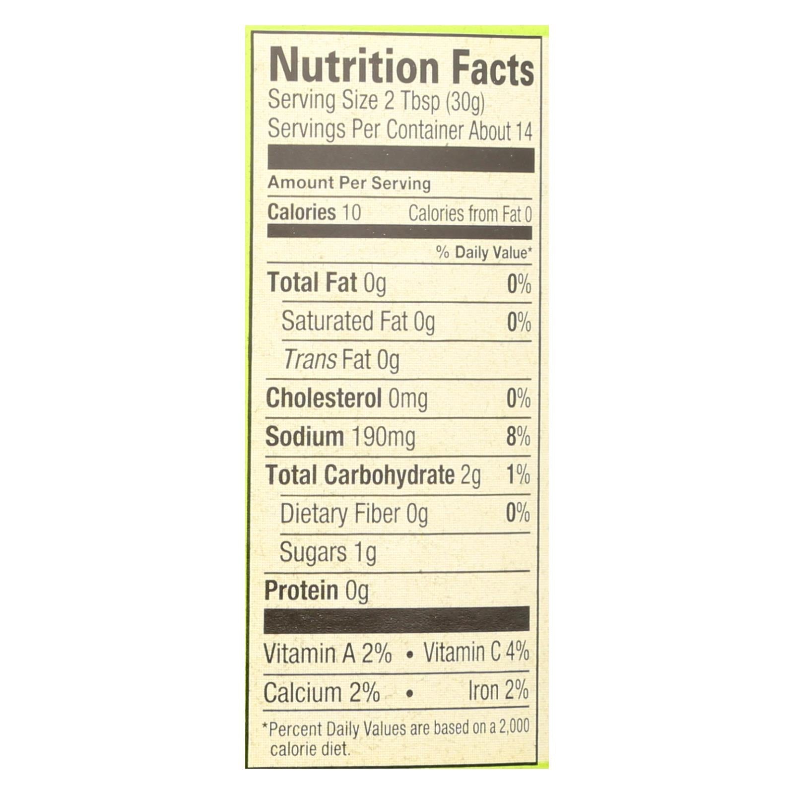 Amy's Medium Salsa, Organic, Case of 6, 14.7 Oz