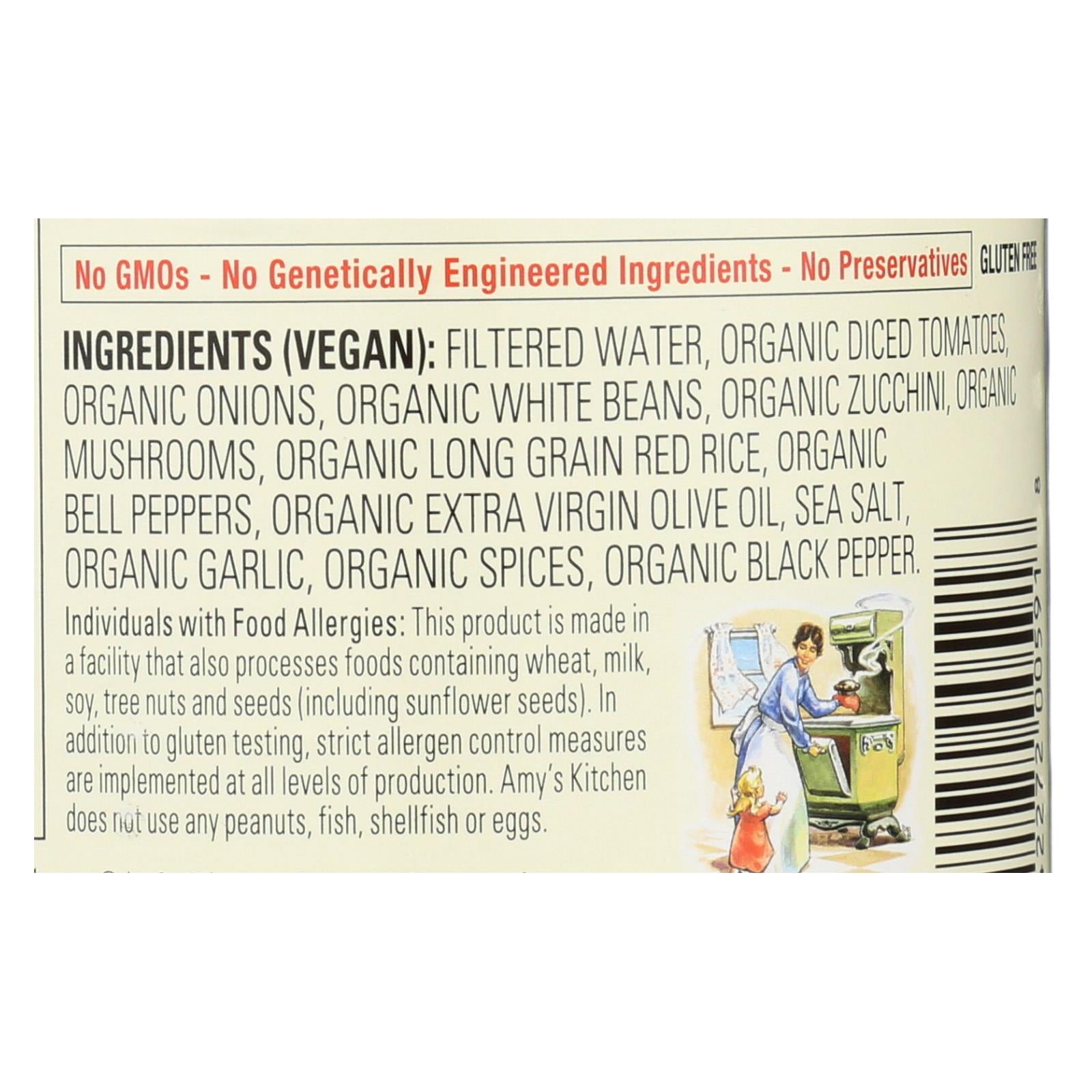 Amy's Organic Vegetarian French Country Soup, 12 Pack