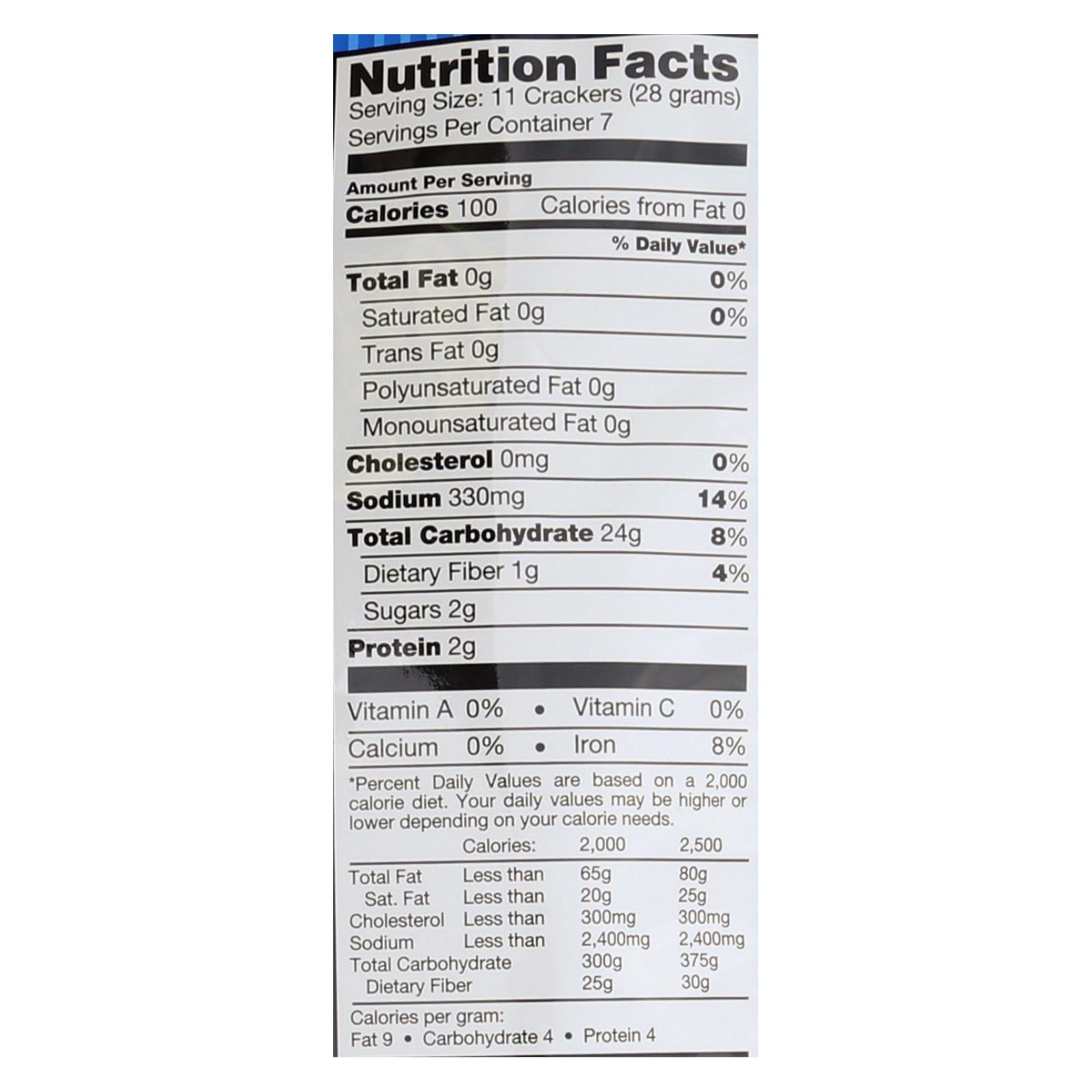 Original Pretzel Crisps - Case of 12 - 7.2 Oz