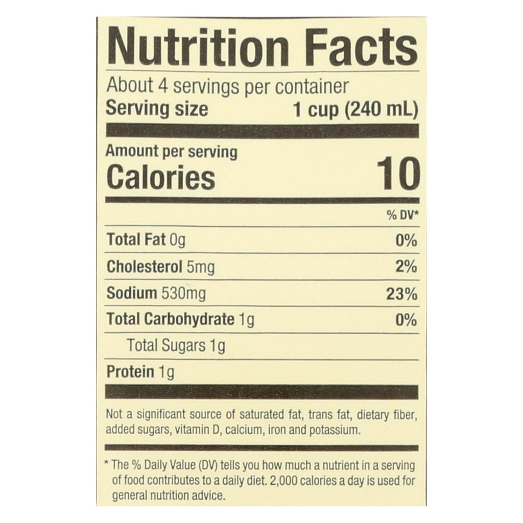 Pacific Natural Free Range Chicken Broth, 12-Pack (32 Fl Oz)