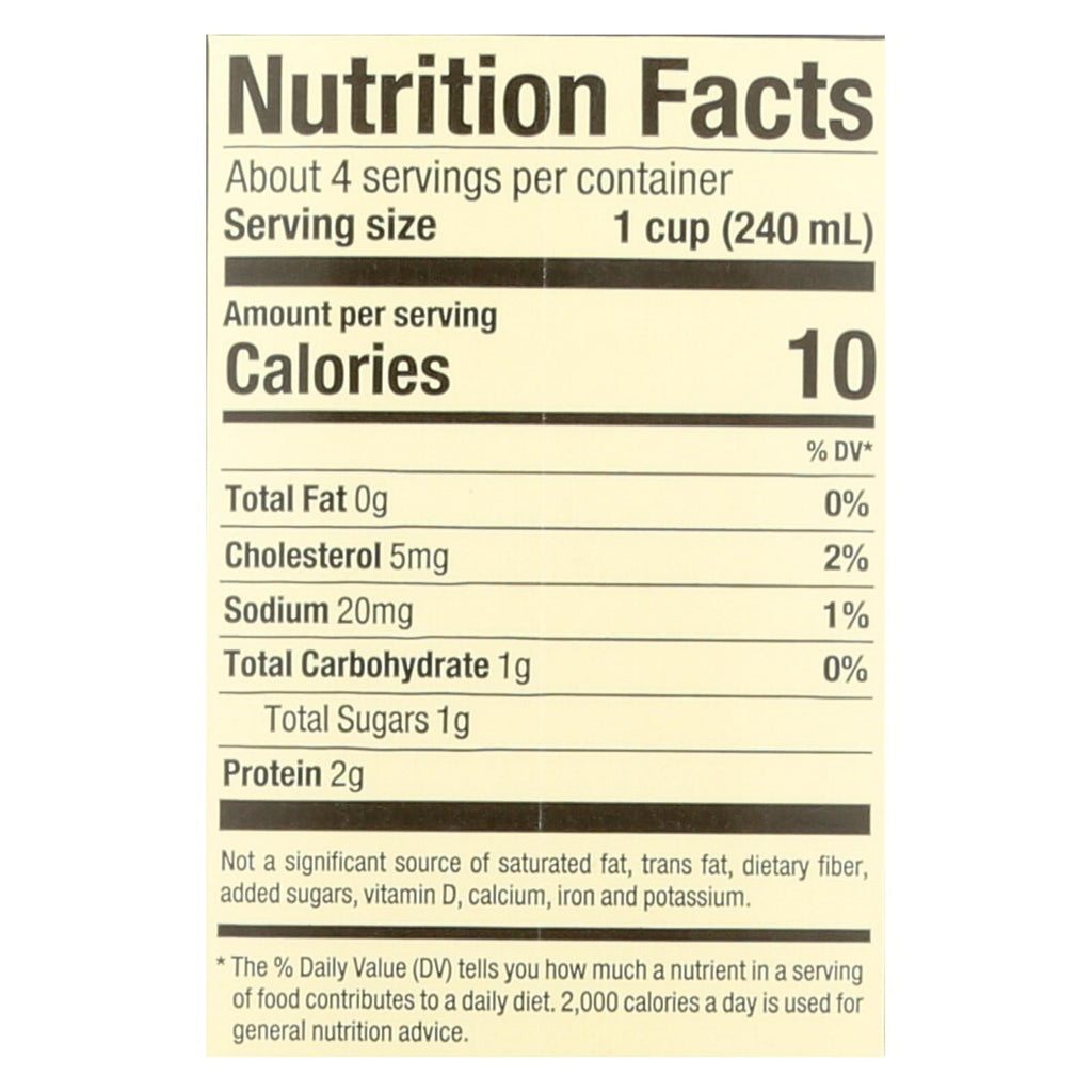 Pacific Natural Low Sodium Free Range Chicken Broth, 12x32oz