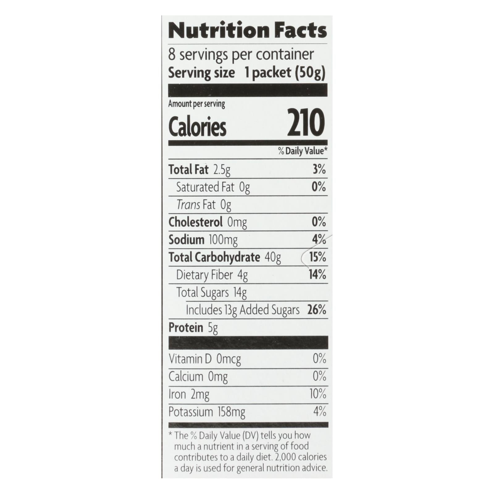 Nature's Path Apple Cinnamon Oatmeal - 6 Pack, 14 Oz Each