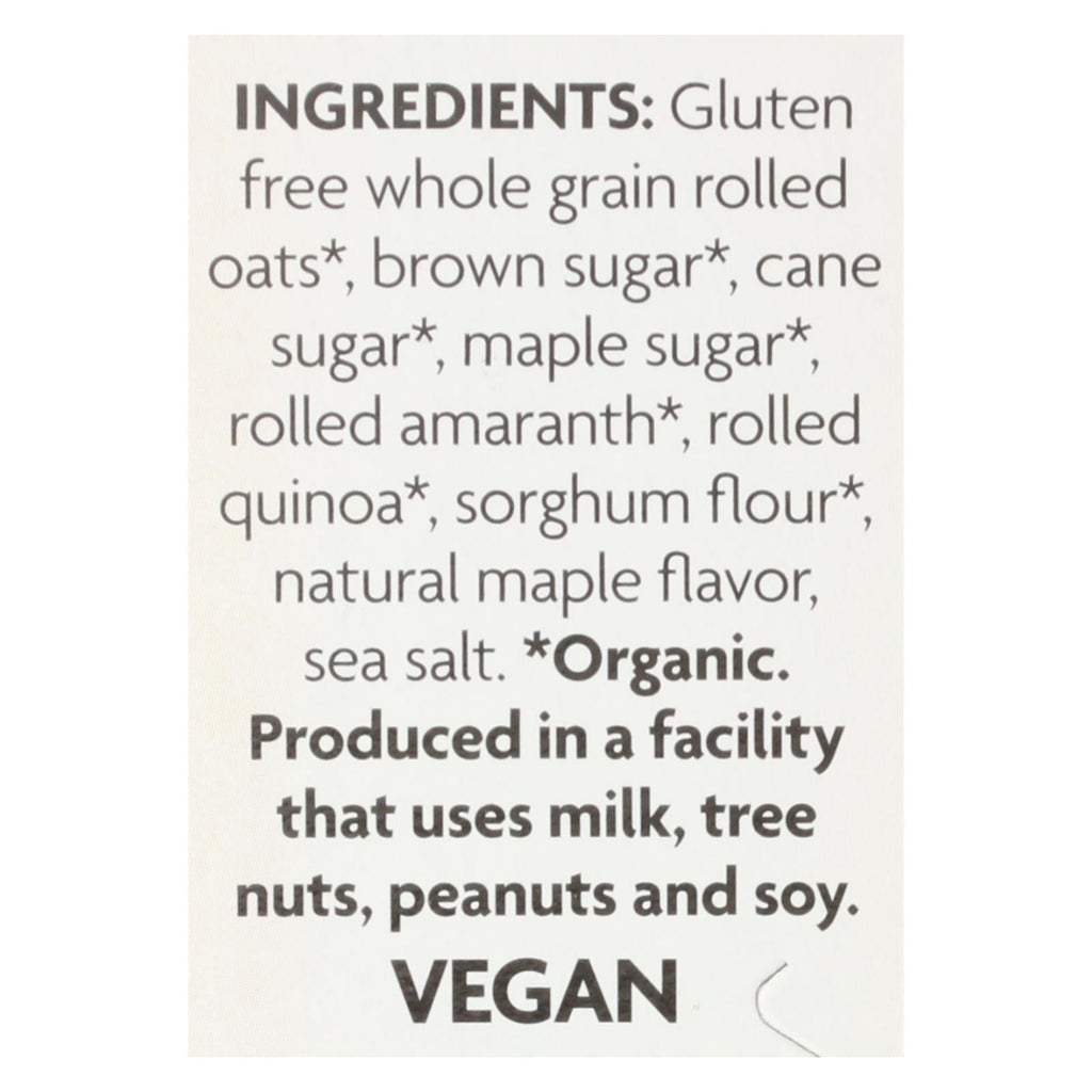 Nature's Path Organic Brown Sugar Maple Oatmeal, 6 Pack