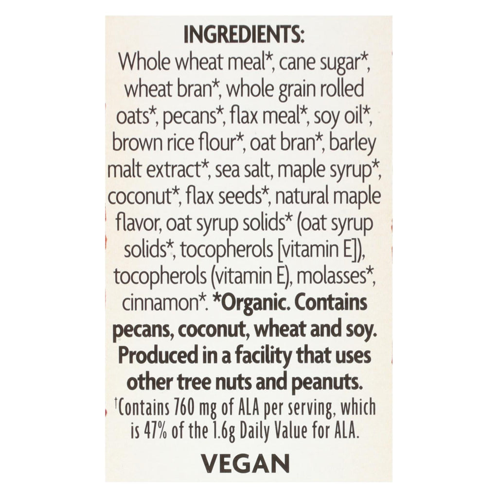 Nature's Path Maple Pecan Crunch Flax Plus 12 Pack