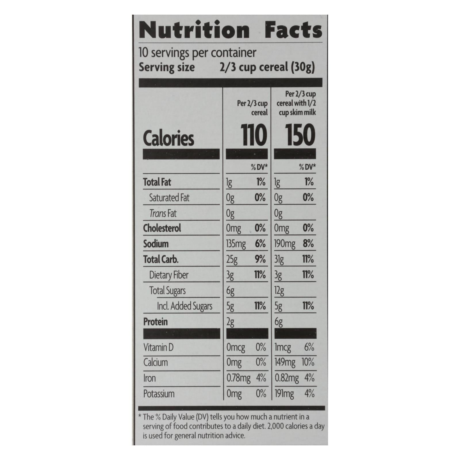 Nature's Path Crunchy Vanilla Sunrise, 12 Pack, 10.6 Oz