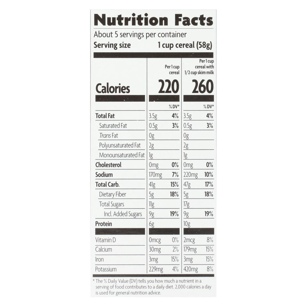 Nature's Path Organic Red Berry Flax Cereal, 12-Pack