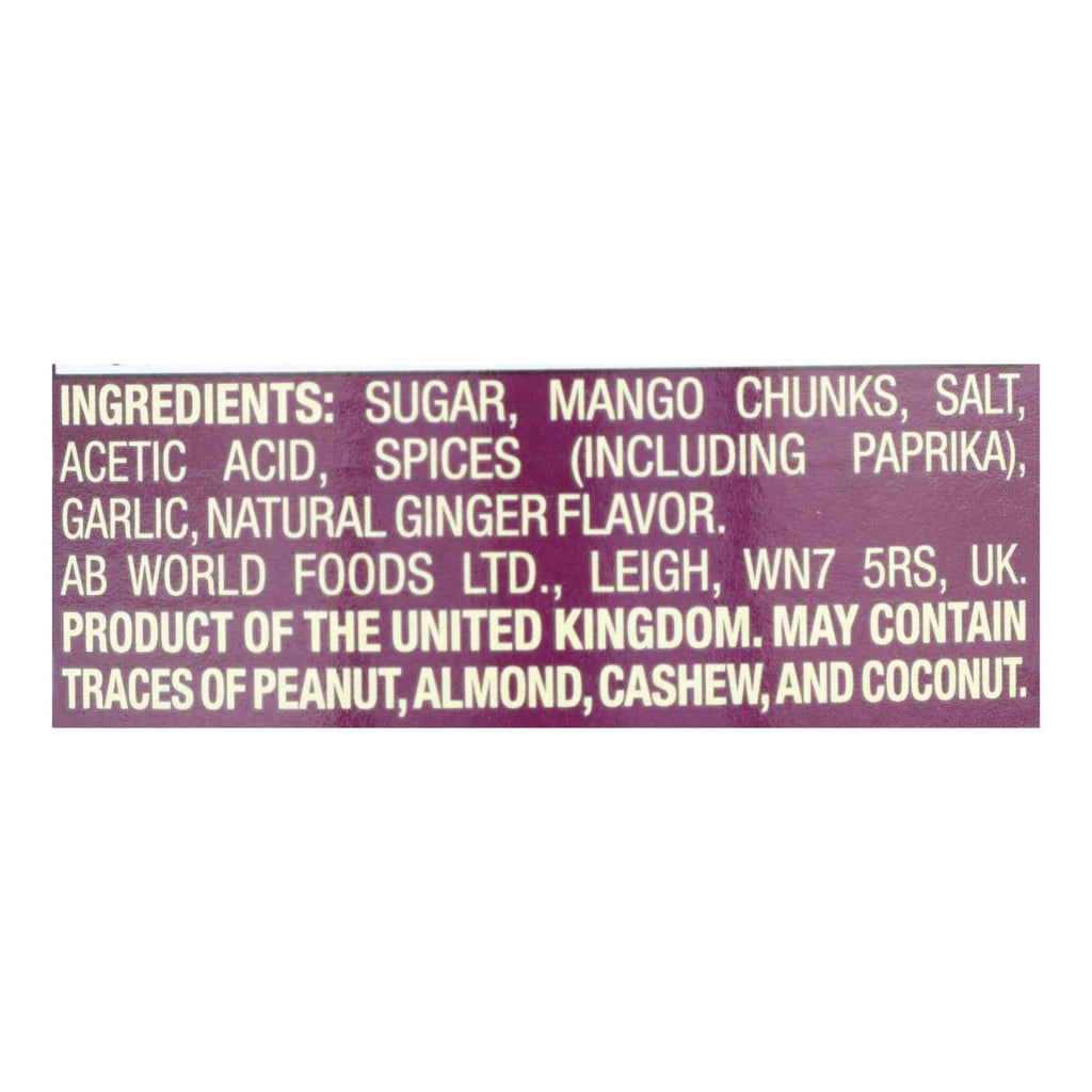 Pataks Chutney - Sweet Mango - Mild - 12 Oz - Case Of 6