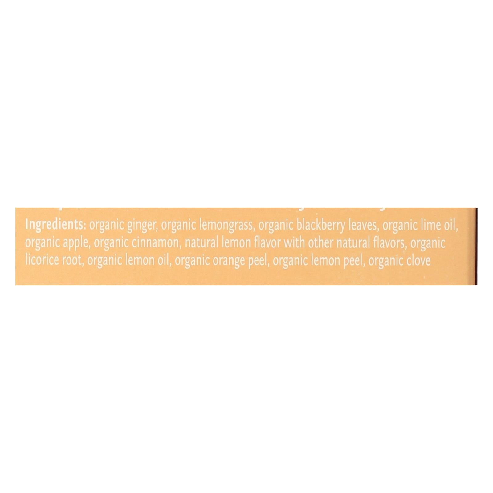 Steep By Bigelow Organic Lemon Ginger Tea, 6 Pack (20 Bags)