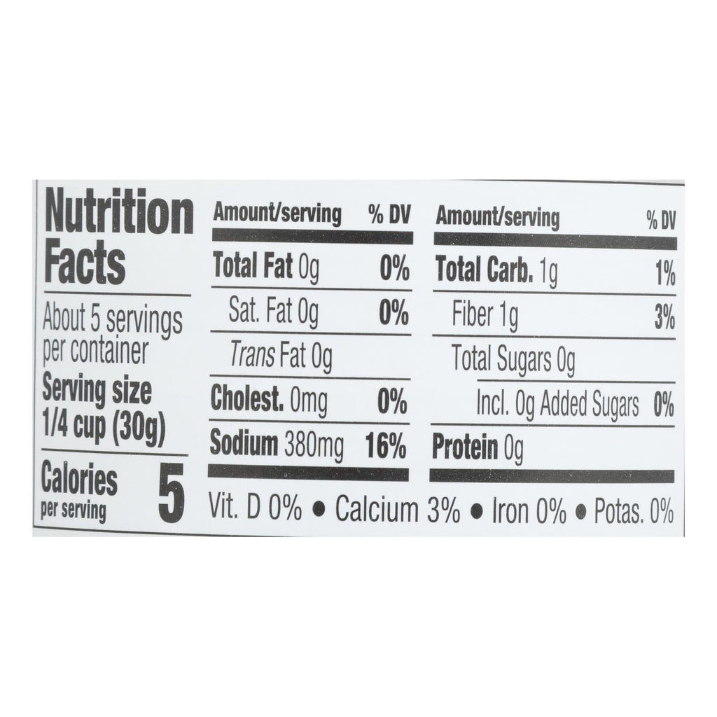 Jeff's Natural Jalapeno Peppers - Case of 6 - 12 oz