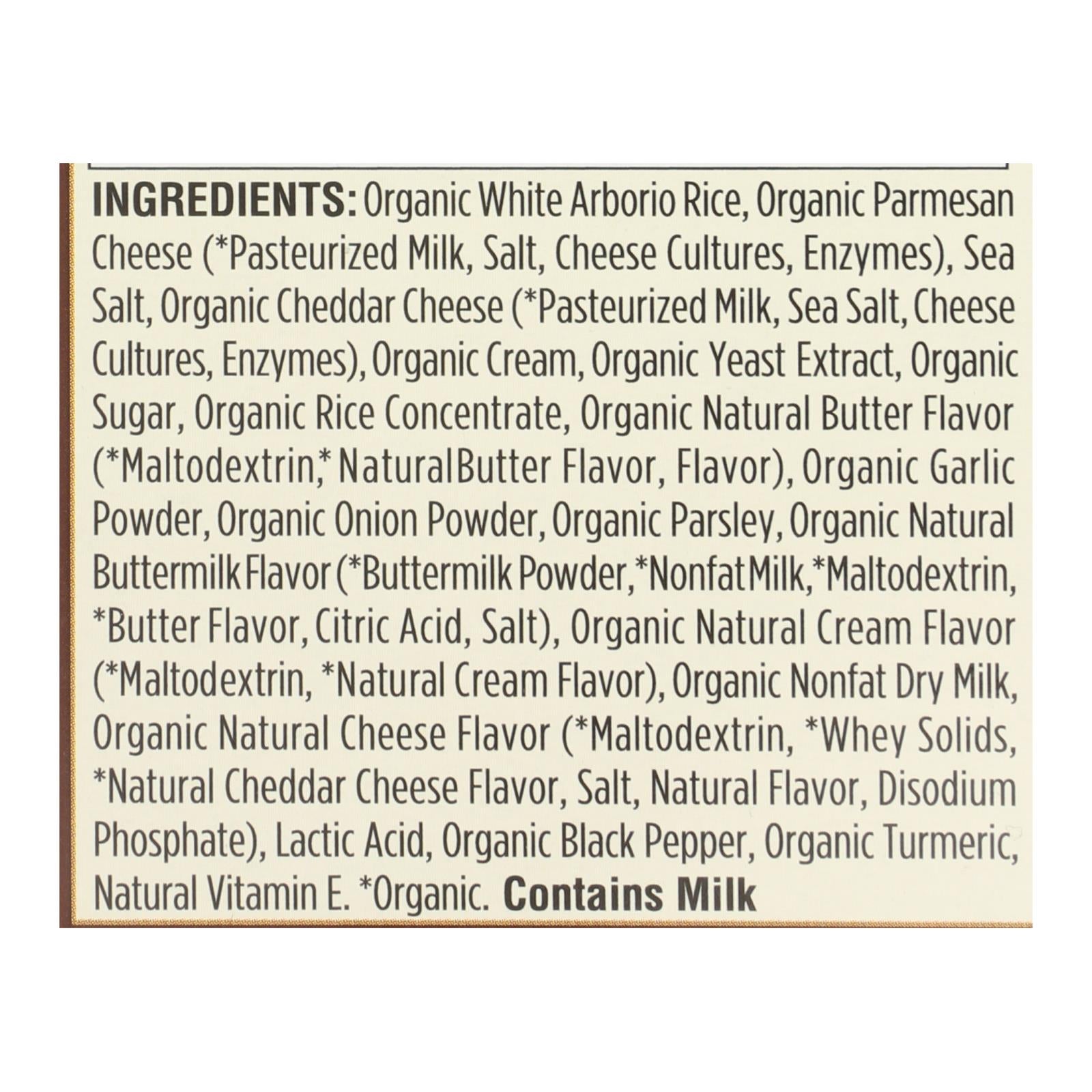 Lundberg Organic Creamy Parmesan Risotto, 6-Pack (5.5 oz)
