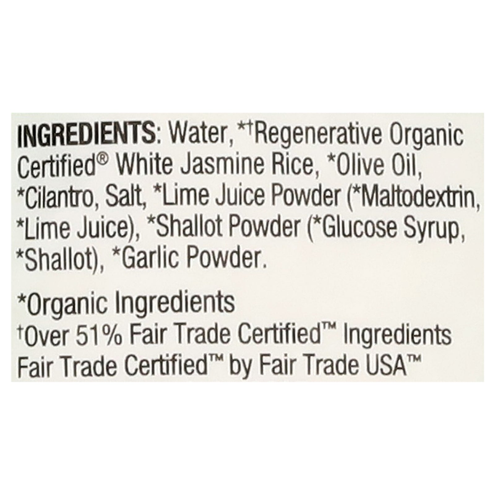 Lundberg Rice Cilantro Lime 8oz (Pack of 6)