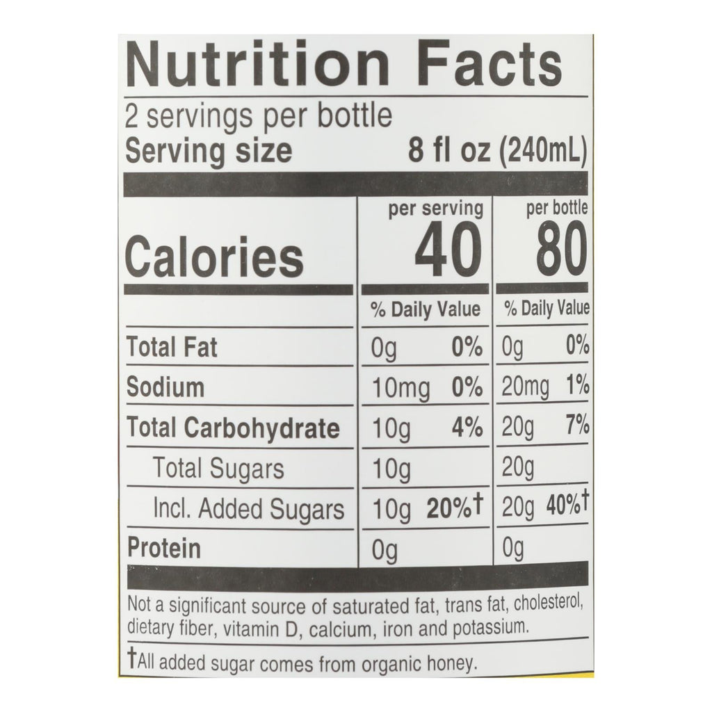 Bragg Apple Cider Vinegar Honey Green Tea, 12-Pack