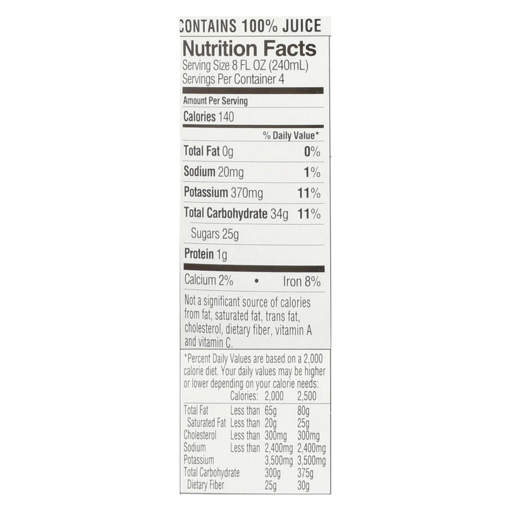 R.W. Knudsen Organic Just Tart Cherry Juice, 6 Pack, 32 fl oz