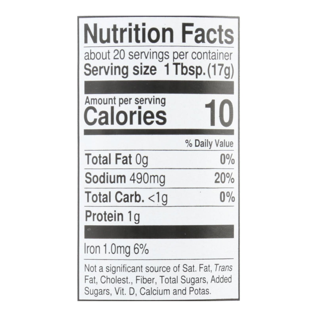 San - J Tamari Soy Sauce - Lite - Case Of 6 - 10 Fl Oz.