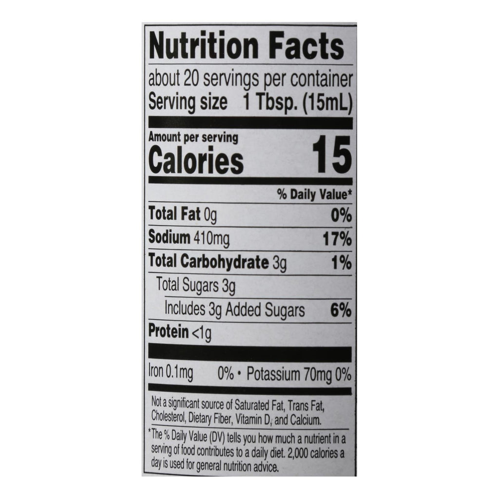 San-J Teriyaki Cooking Sauce, 10 Fl Oz, Pack of 6