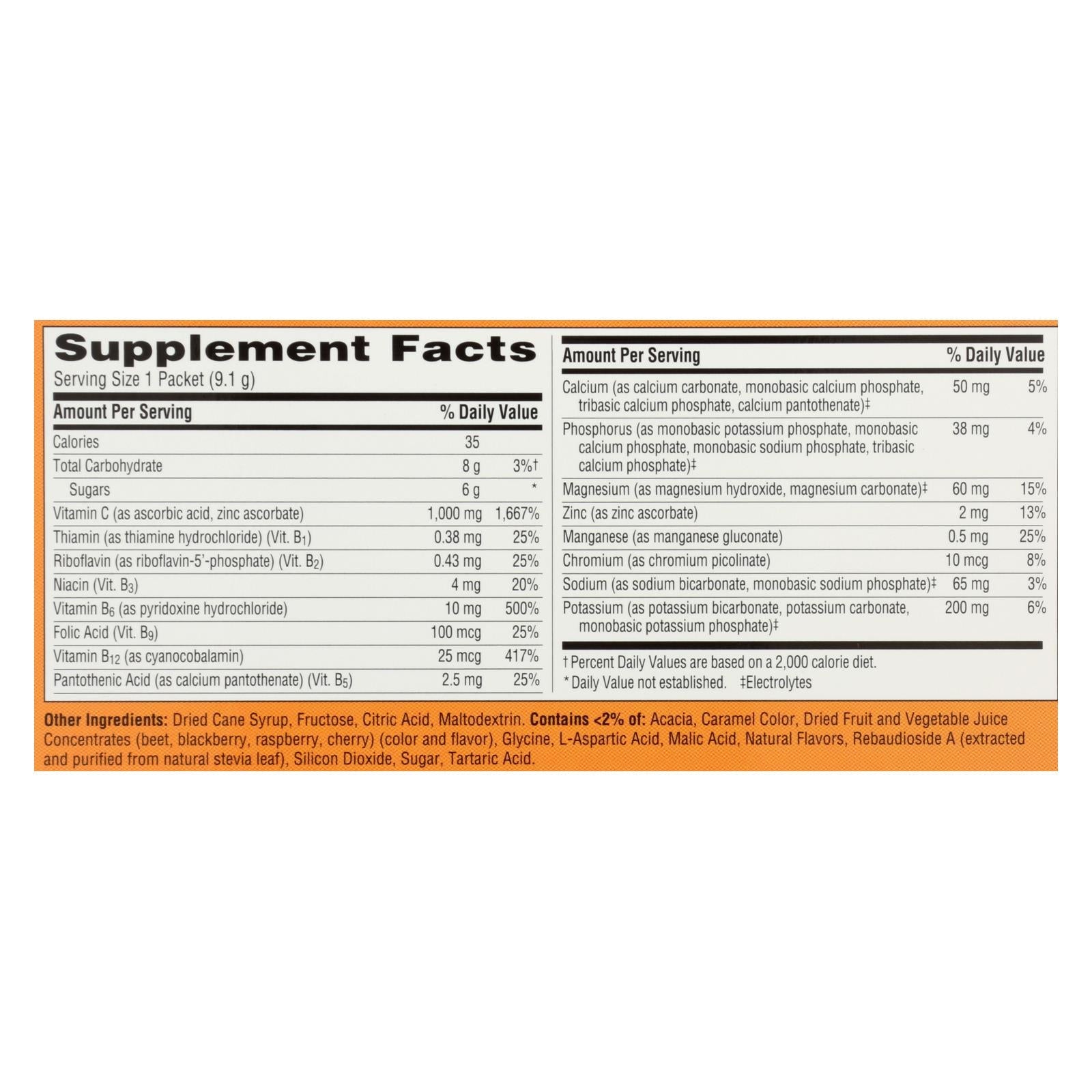 Emergen-C - Emergen-C Raspberry - Case of 3-30 Count