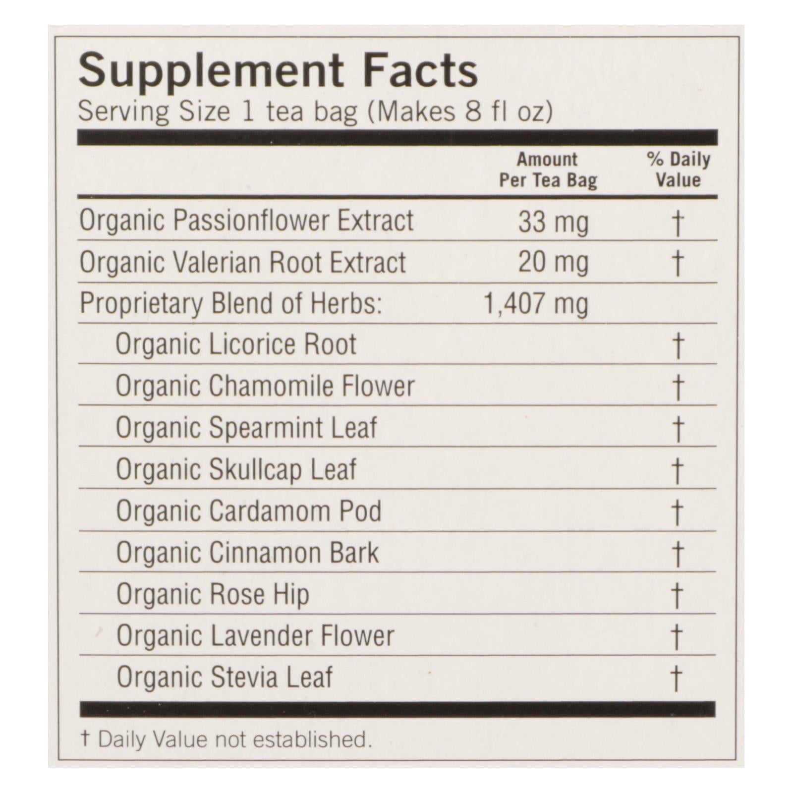 Yogi Bedtime Chamomile Herbal Tea, Caffeine-Free, 6-Pack