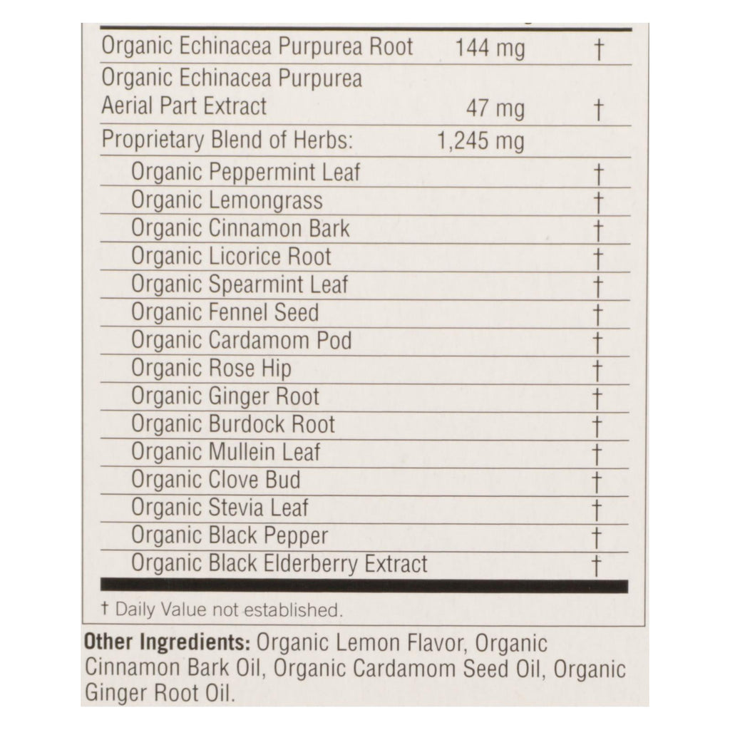 Yogi Echinacea Immune Support Tea, 16 Bags, Case of 6