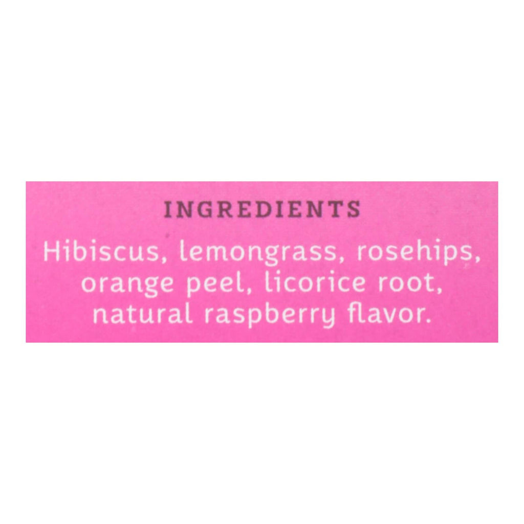 Stash Hibiscus Tea Wild Raspberry - 6 Pack of 20 Bags