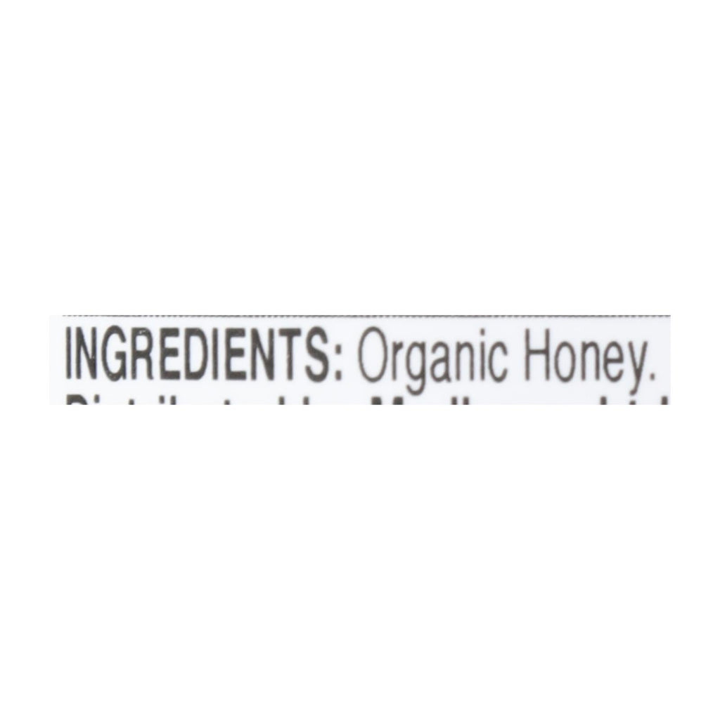 Madhava Honey Organic Honey Bear - Case Of 6 - 12 Oz.