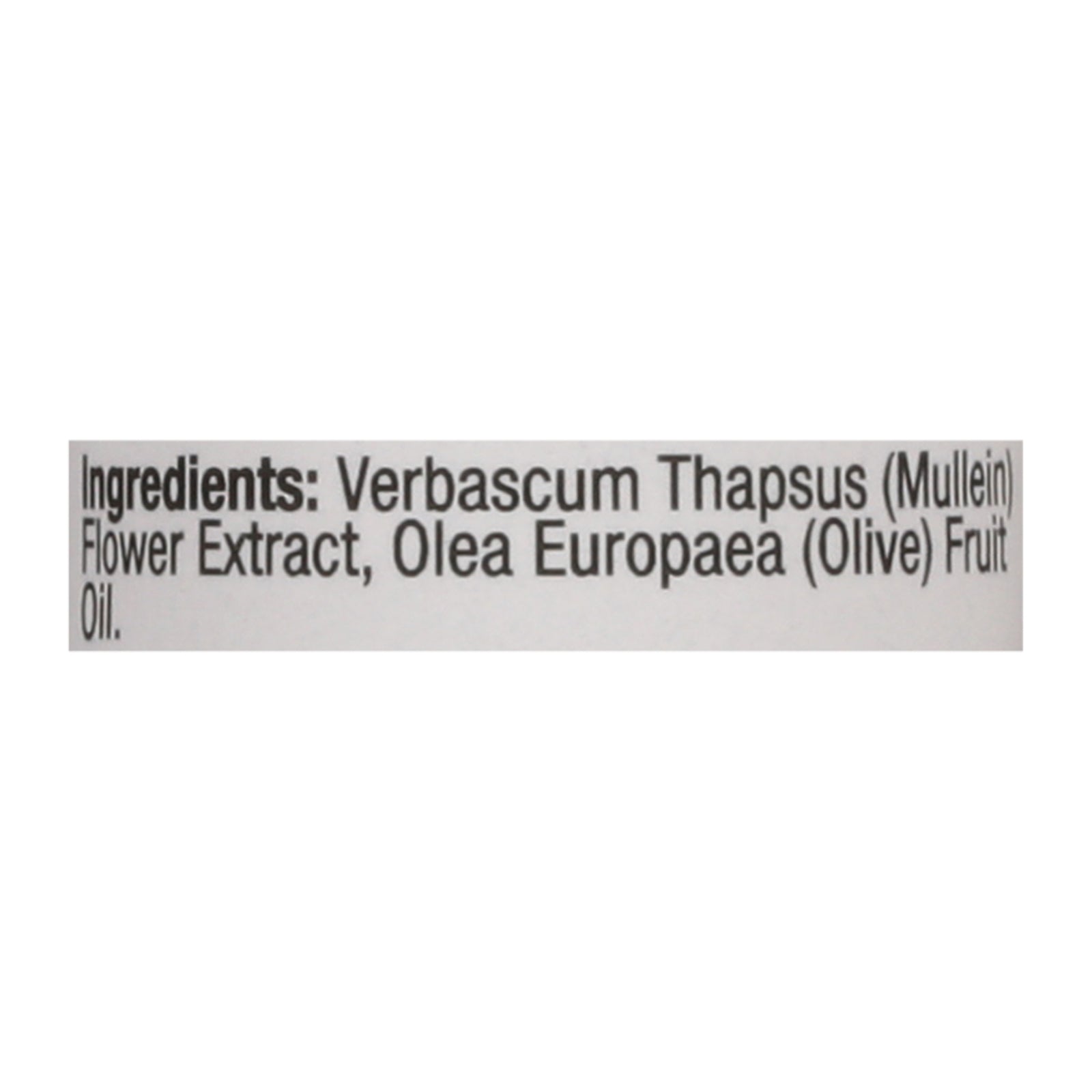 Mullein Flower Ear Oil, Alcohol-Free, 1 fl oz