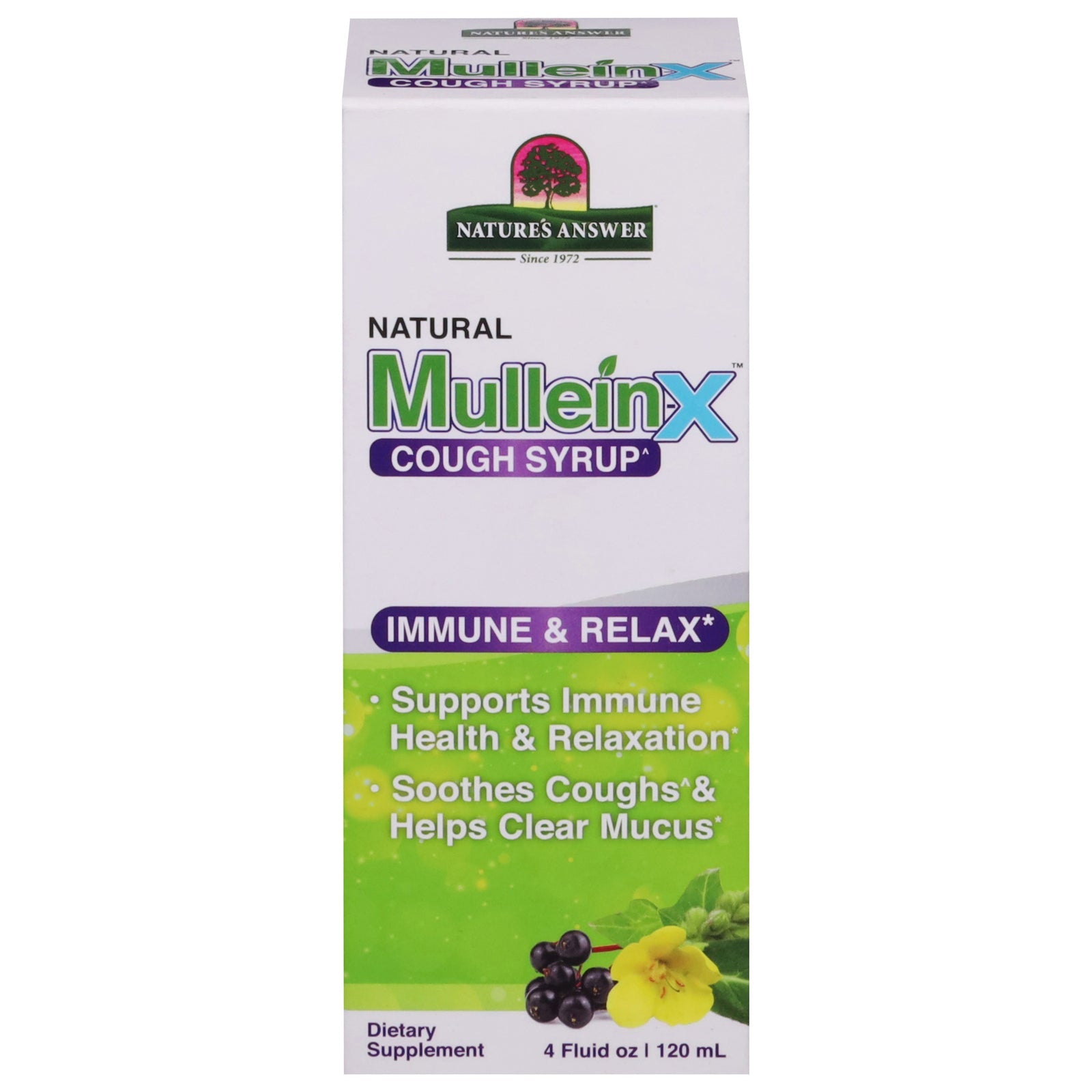 Nature's Answer - Mull Imunn Rlx Cough Syr - EA of 1-4 FZ