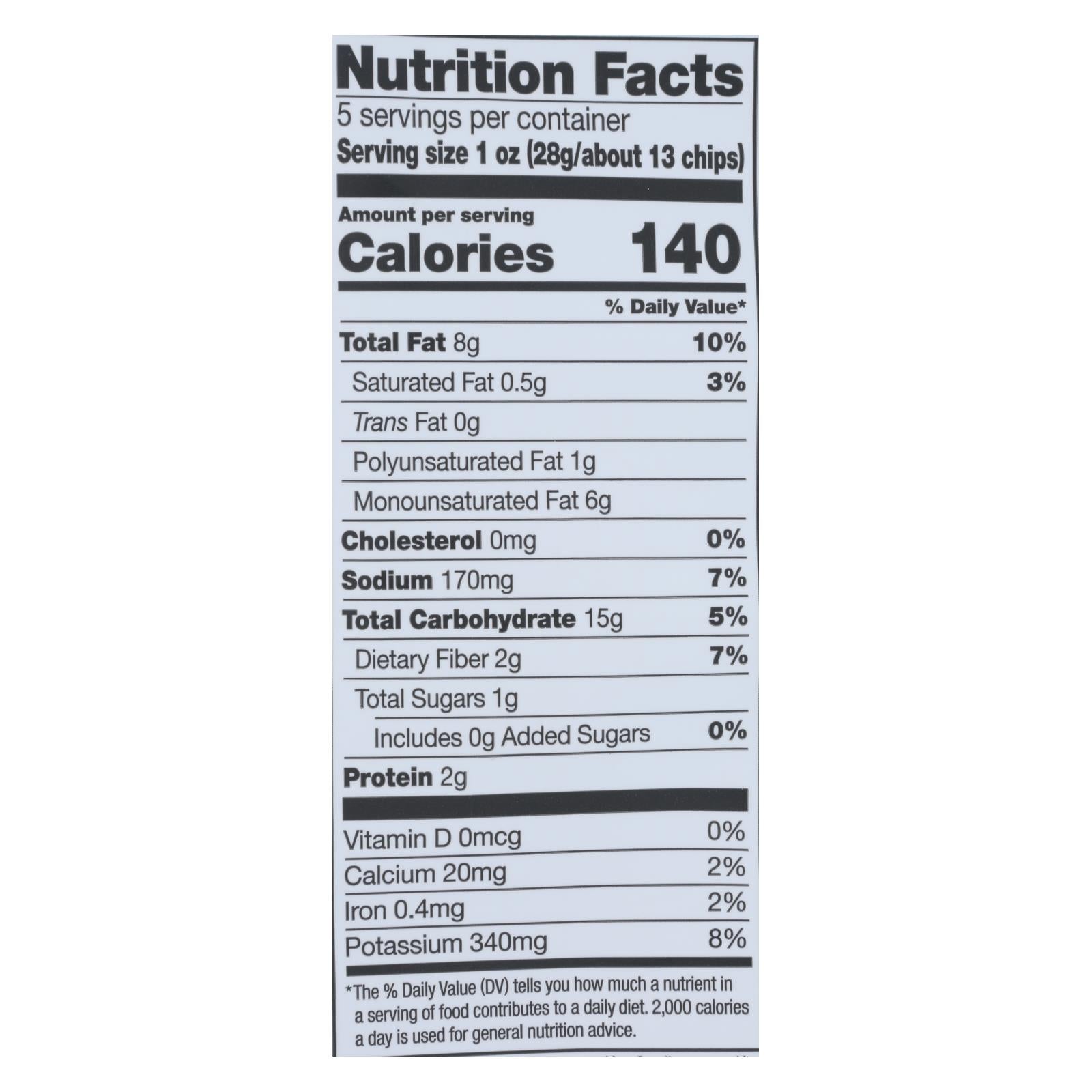 Kettle Brand - Chips Farmstand Ranch - Case of 15 - 5 OZ