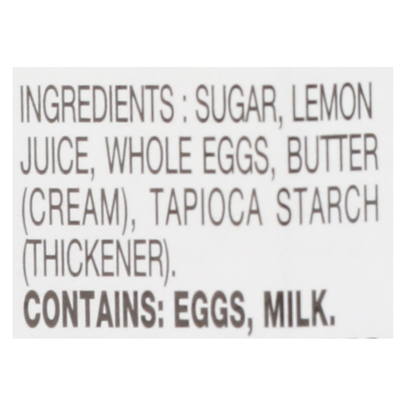 Bonne Maman - Curd - Lemon - Case of 6 - 12.7 oz