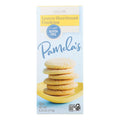 Pamela's Lemon Shortbread Cookies, Gluten-Free, 6-Pack