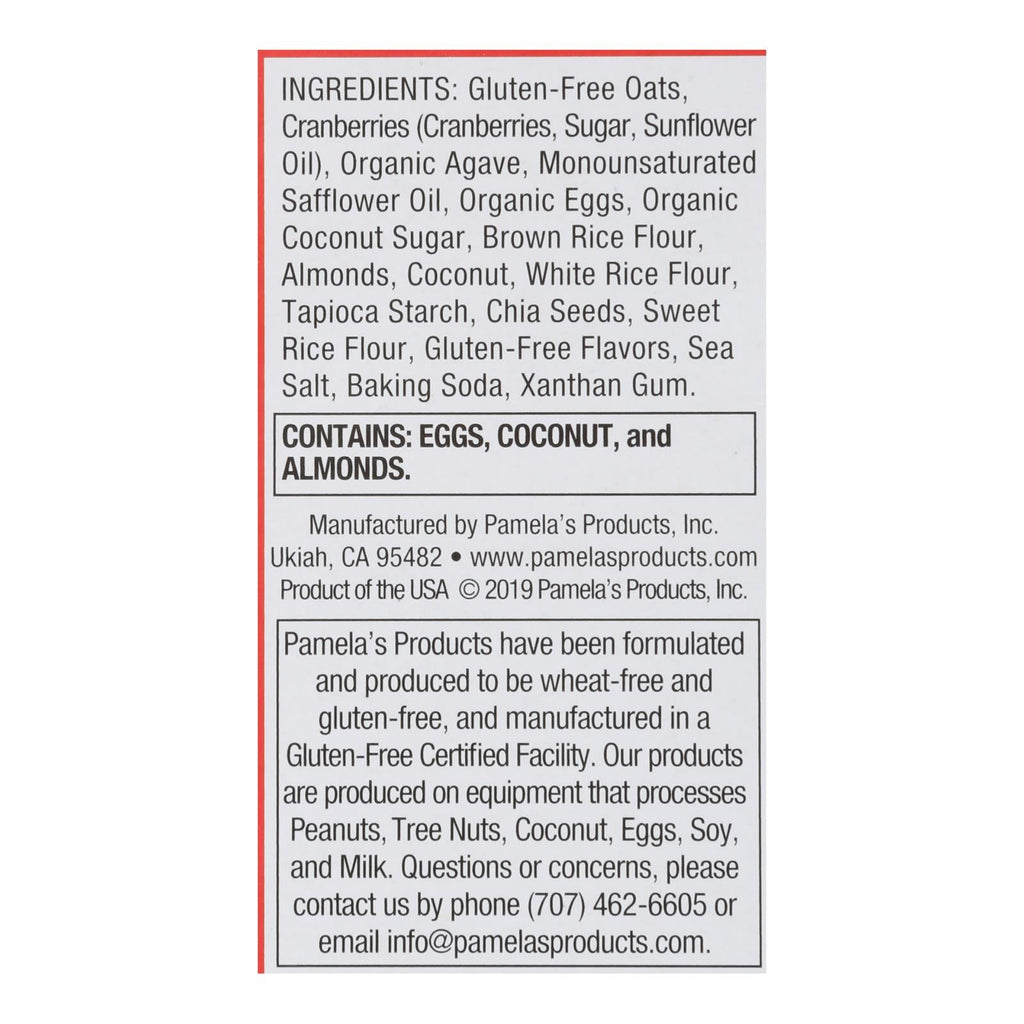 Pamela's Oat Choc Chip Peanut Butter Bars, 6-Pack, 1.41 oz