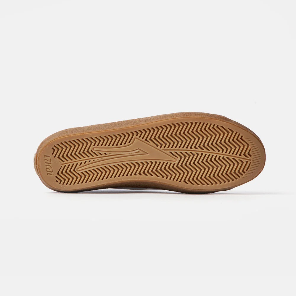 Lakai Shoes Newport  - White/Gum Leather
