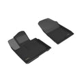 3D MAXpider 2023 Kia Sportage Hybrid Kagu 1st Row Floormat - Black L1KA07211509