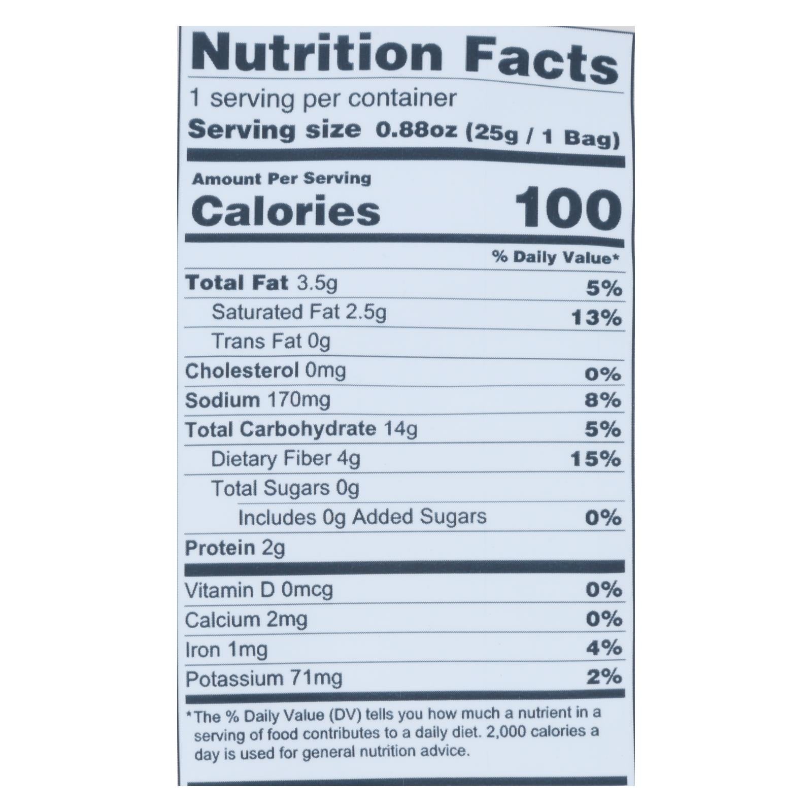 Lesser Evil Organic Himalayan Pink Popcorn .88 Oz, 18 Pack
