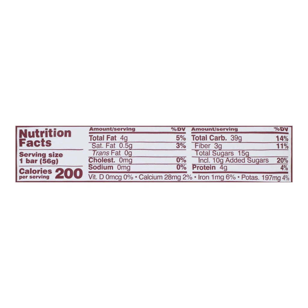 Gomacro Organic Macrobar - Cherries And Berries - 2 Oz Bars - Case Of 12