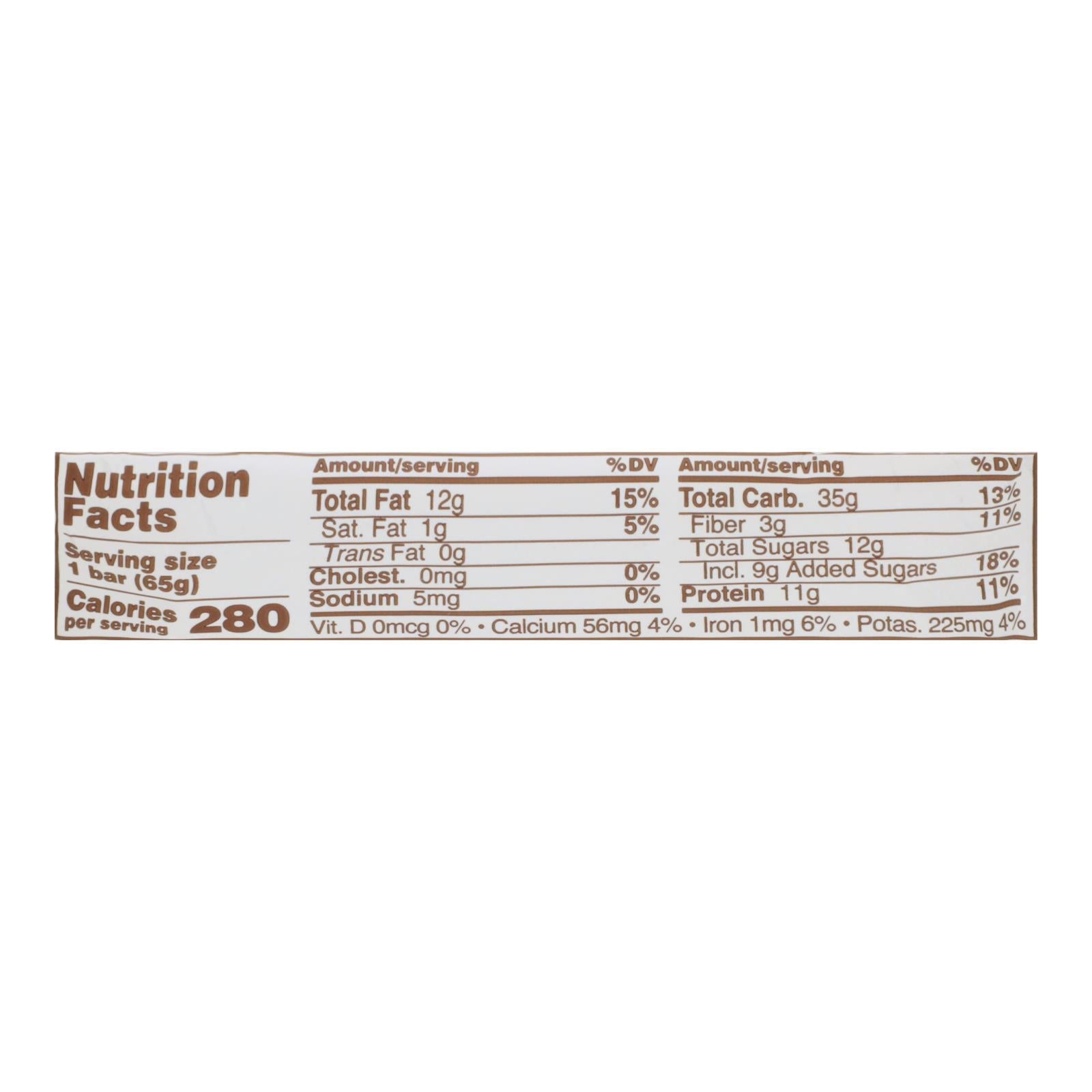 Gomacro Organic Macrobar - Banana And Almond Butter - 2.3 Oz Bars - Case Of 12