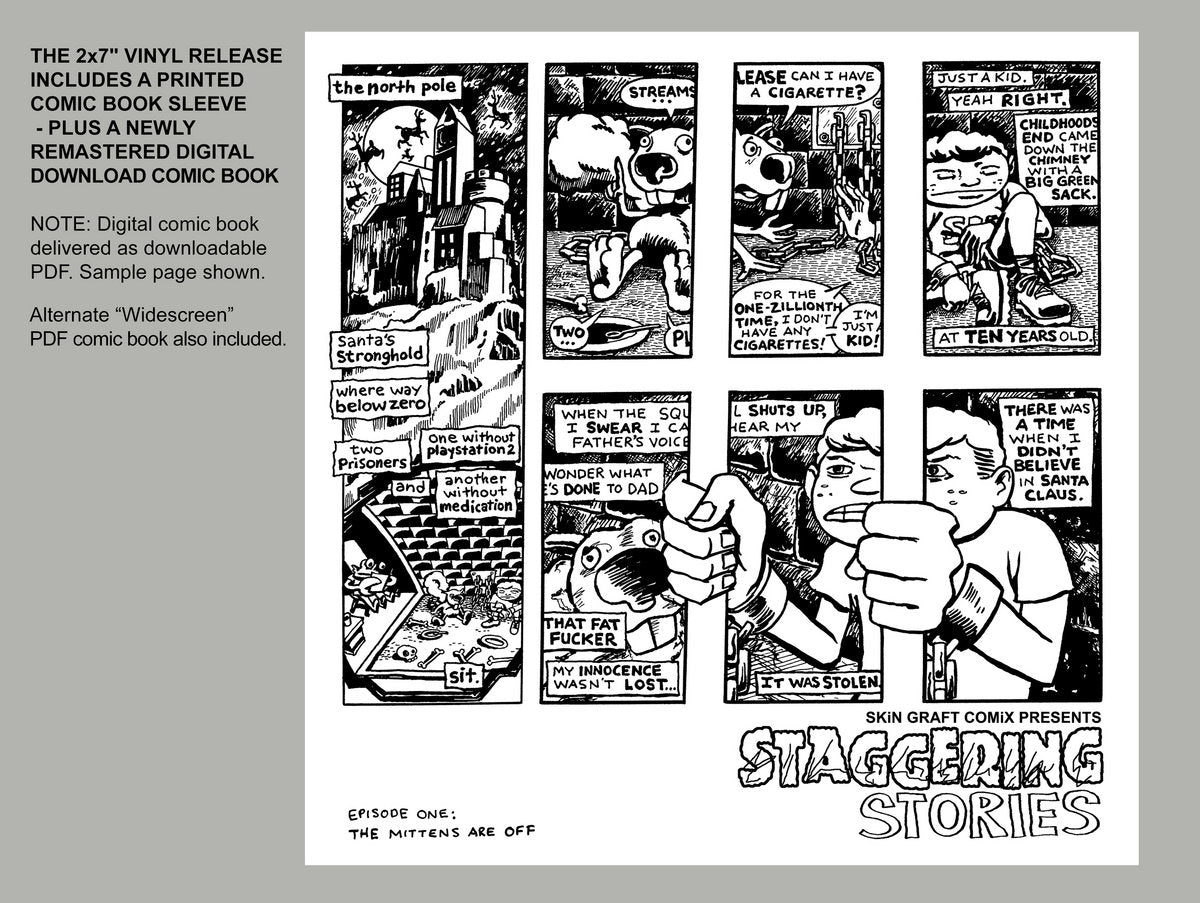 Sides 11-14 - Yowie / Colossamite / Pre / Mule 2x 7" + Comic Book