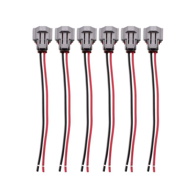 BLOX Racing Injector Pigtail Denso Female - Set Of 6 BXFU-00604-DE-6