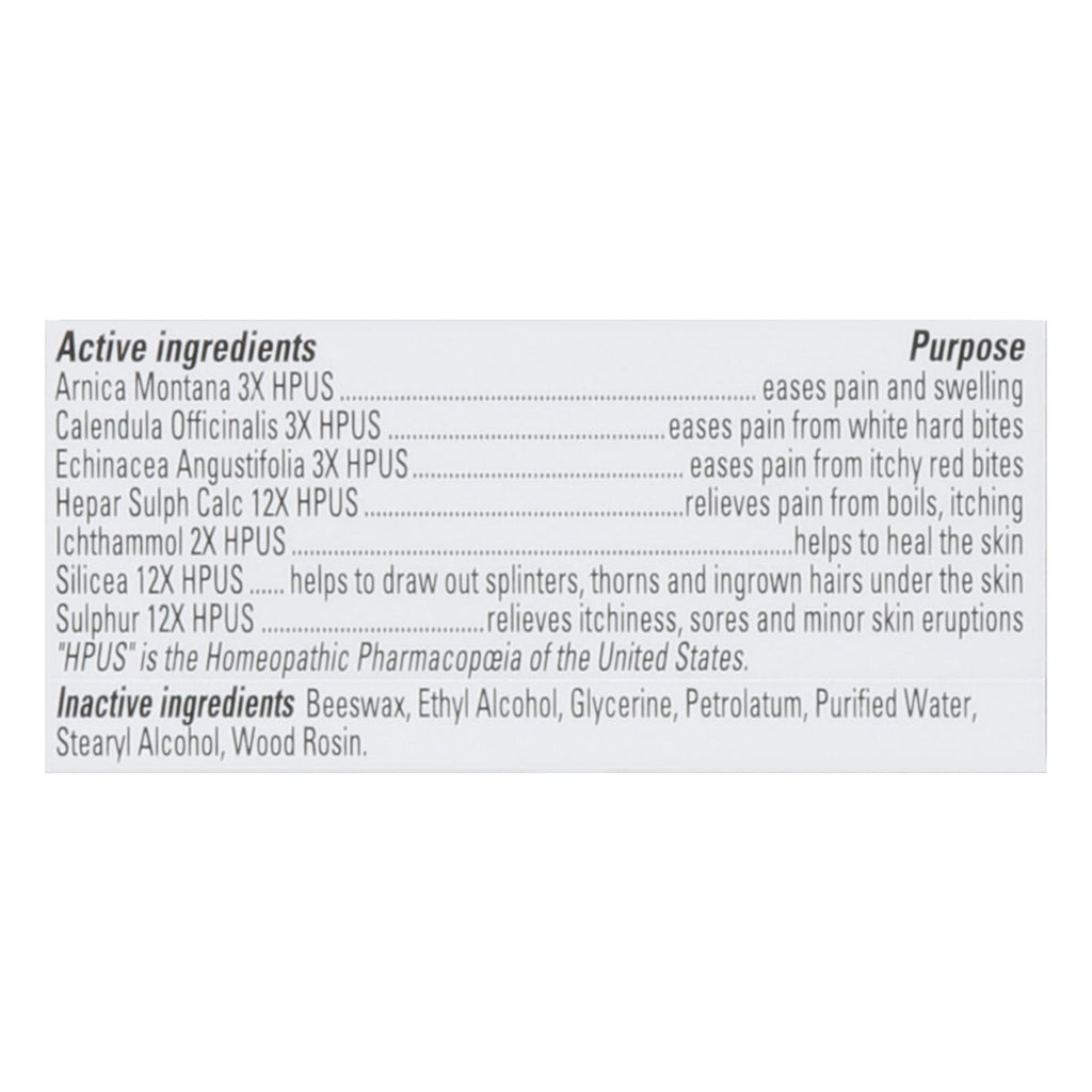 Hyland's - Prid Drawing Salve - 1 Each-.63 Oz