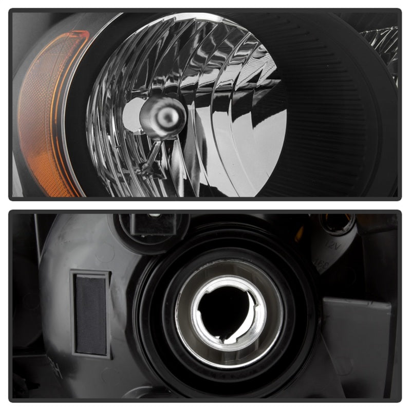 SPYDER xTune 07-09 Dodge Durango OEM Style Headlights - Black (HD-JH-DDU07-AM-BK) 9042577