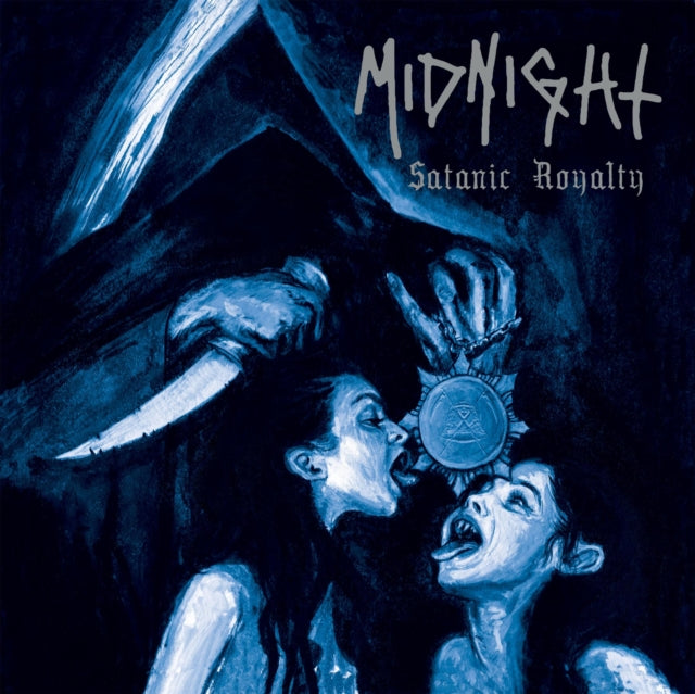 Midnight - Satanic Royalty (Aqua Blue & Black Melt LP Vinyl) & Heroes (Transparent Blue LP Vinyl/140G)