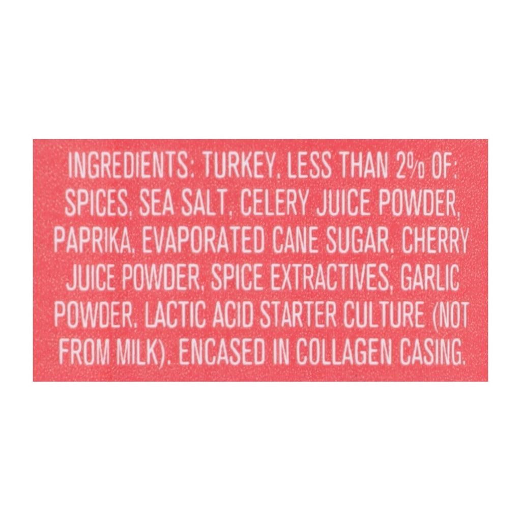 Vermont Smoke And Cure Realsticks - Turkey Pepperoni - 1 Oz - Case Of 24