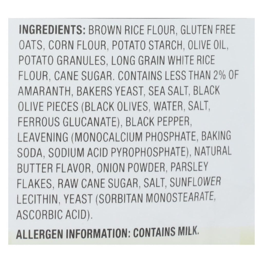 Miltons Gluten-Free Olive Oil Crackers, 12 Pack, 4.5 Oz Each