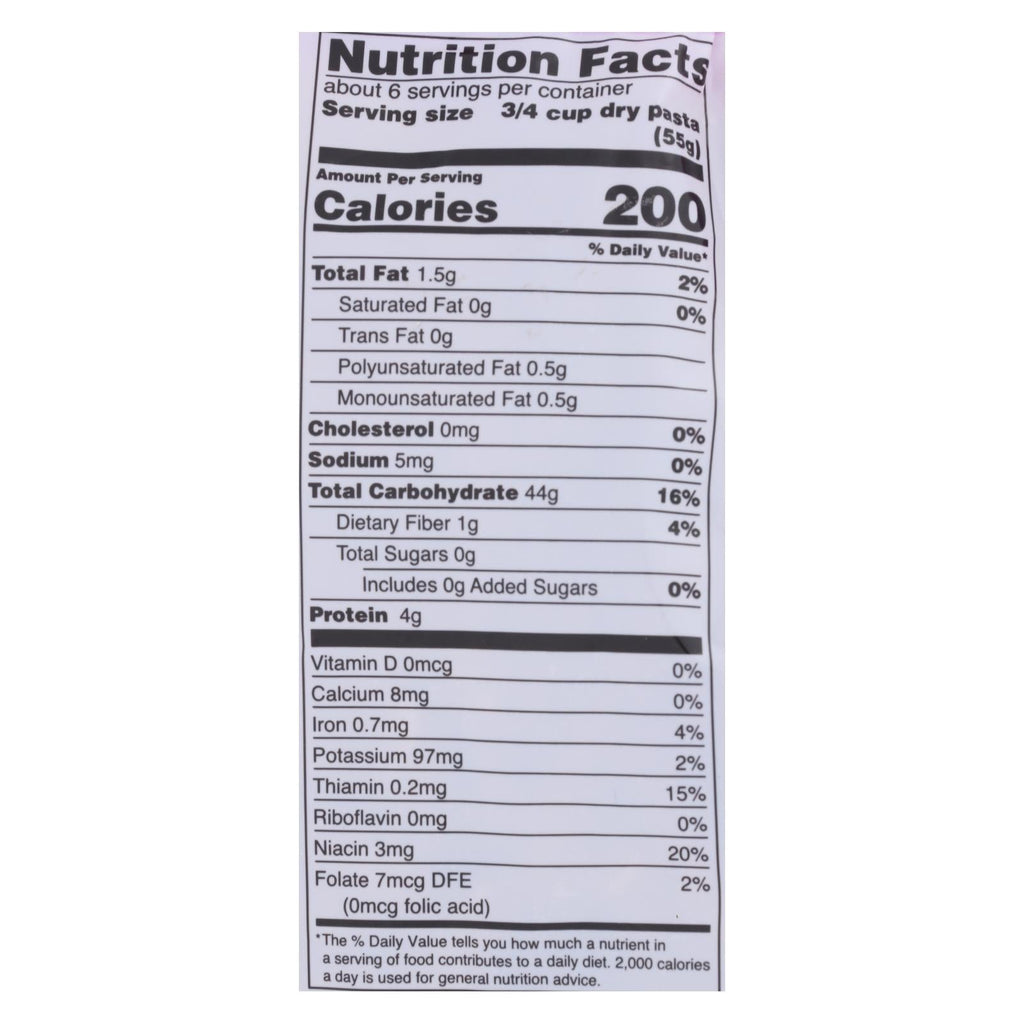 Tinkyada Brown Rice Pasta - Spiral - Case Of 12 - 12 Oz